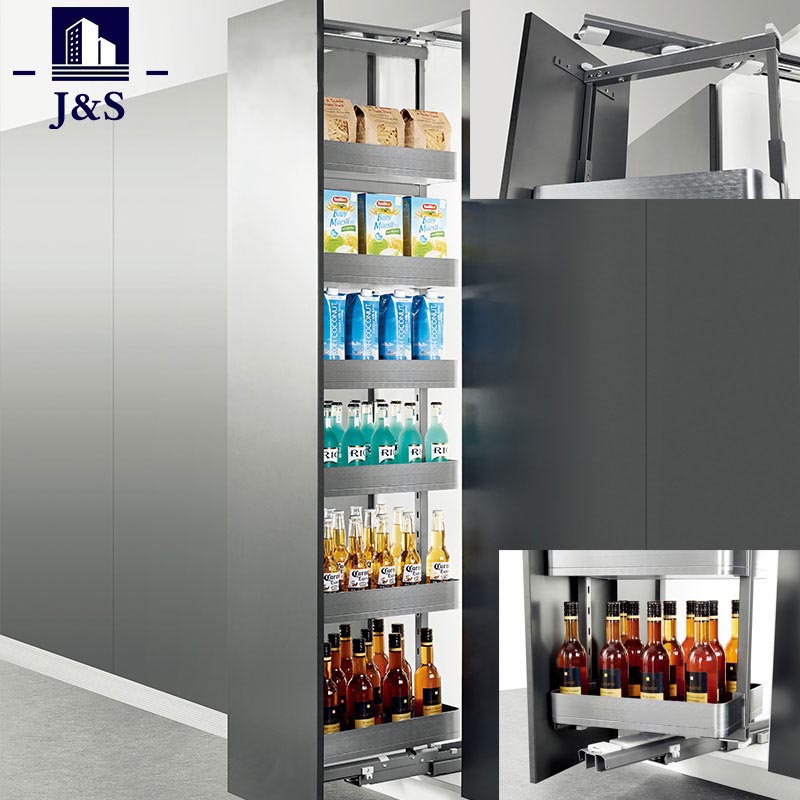 Kas Soft Close Revolving Tall Unit Pull Out Pantry Organizer on ideaalne lahendus köögi hoiustamise optimeerimiseks?